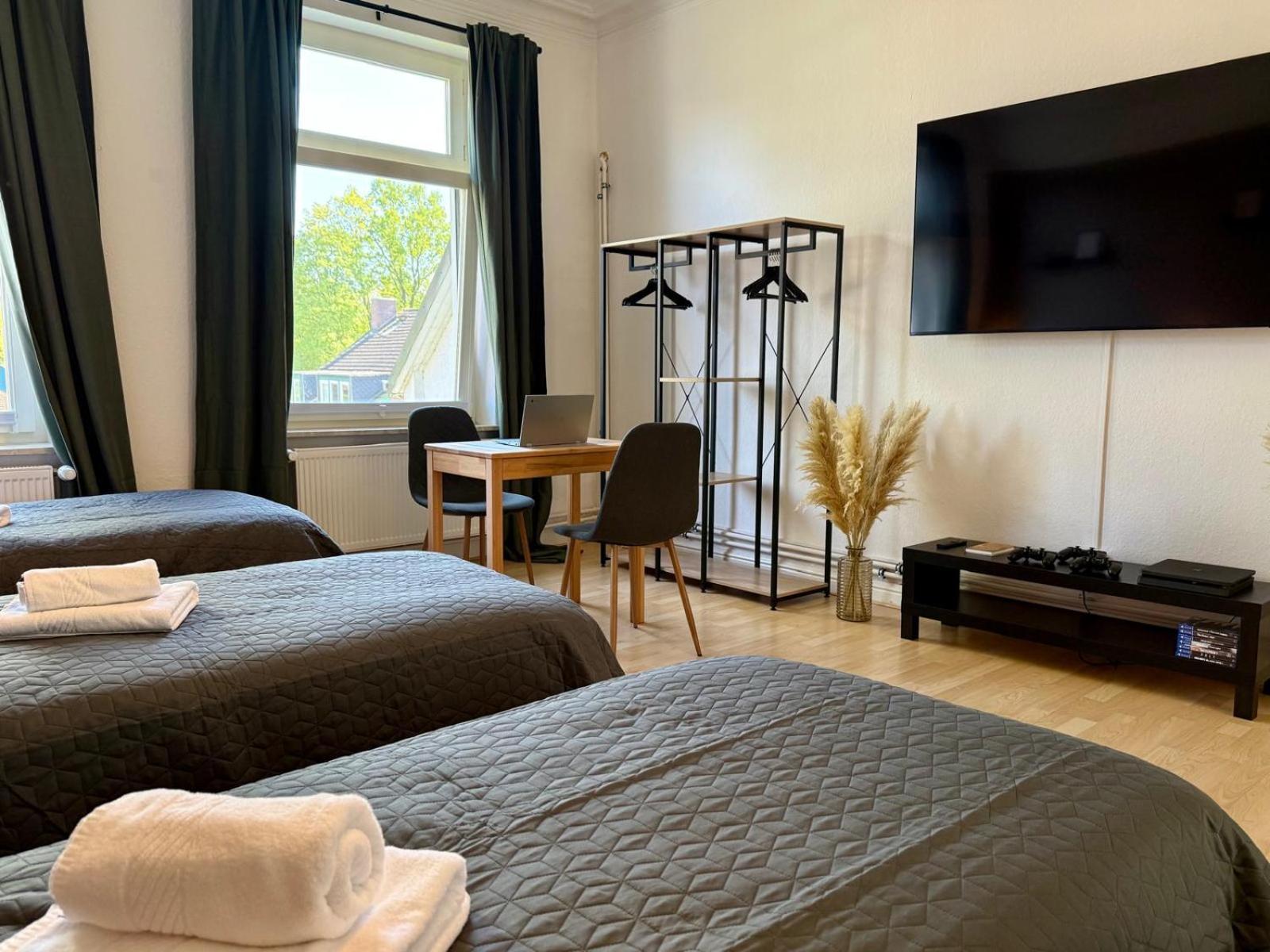 Tt Living Apartments Bonitas & Divinitas I 2 Schlafzimmer I Kueche I Vollbad I Waschmaschine Rellingen Esterno foto